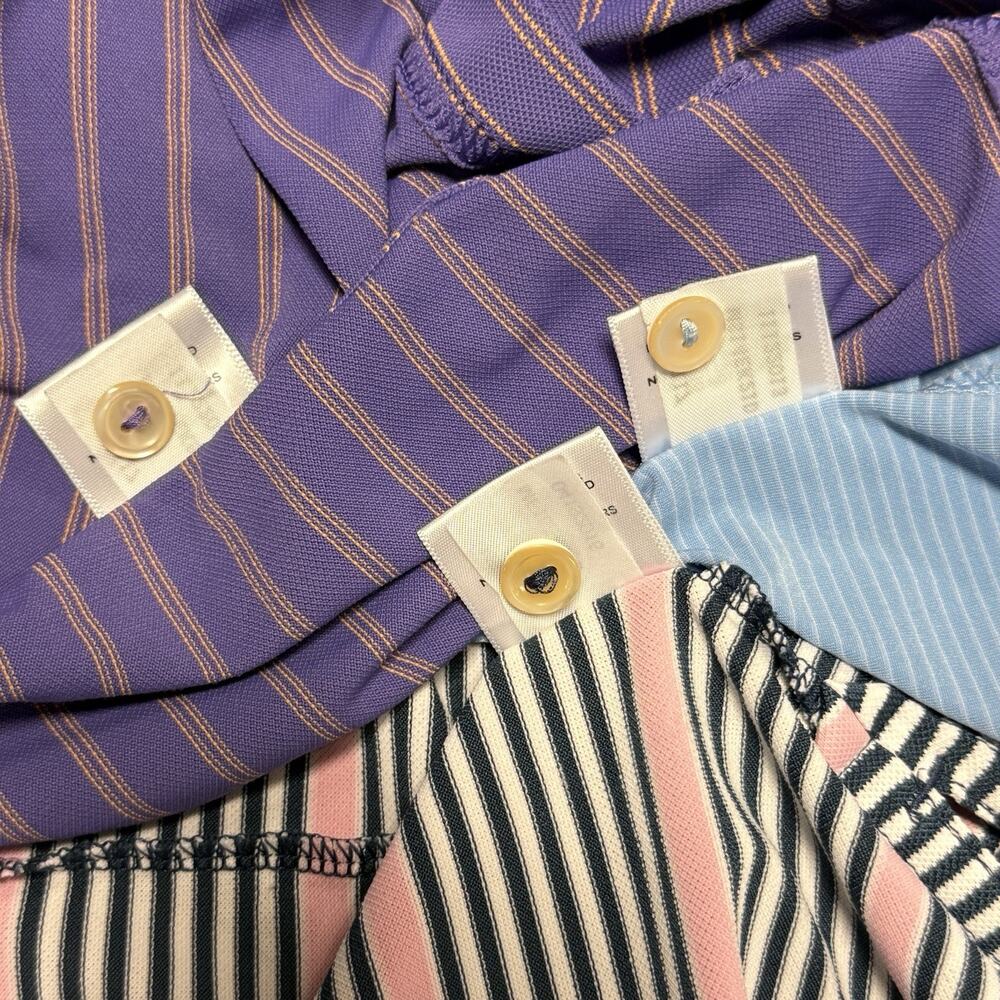 Peter Millar Summer Comfort Lot of 3 Golf Performance Polo Shirts Men’s XL & XXL - Picture 16 of 16